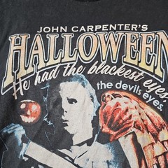 HALLOWEEN Michael Myers Devil’s Eyes Licensed Horror T-Shirt, 2021. MED Preowned
