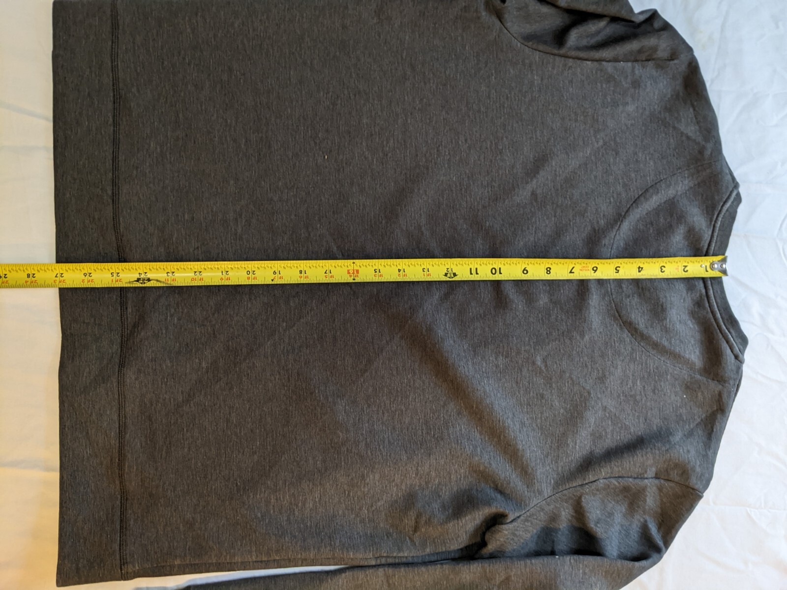 32 Degrees Cool Men Gray Lined Stretch Round Long Sleeve Heat Plus Shirt Sz L gallery