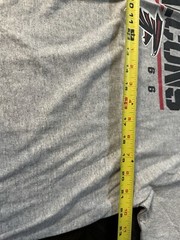 Atlanta Falcons NFL Team Apparel Graphic Shirt XLarge L 27 W 22 (Read Listing)