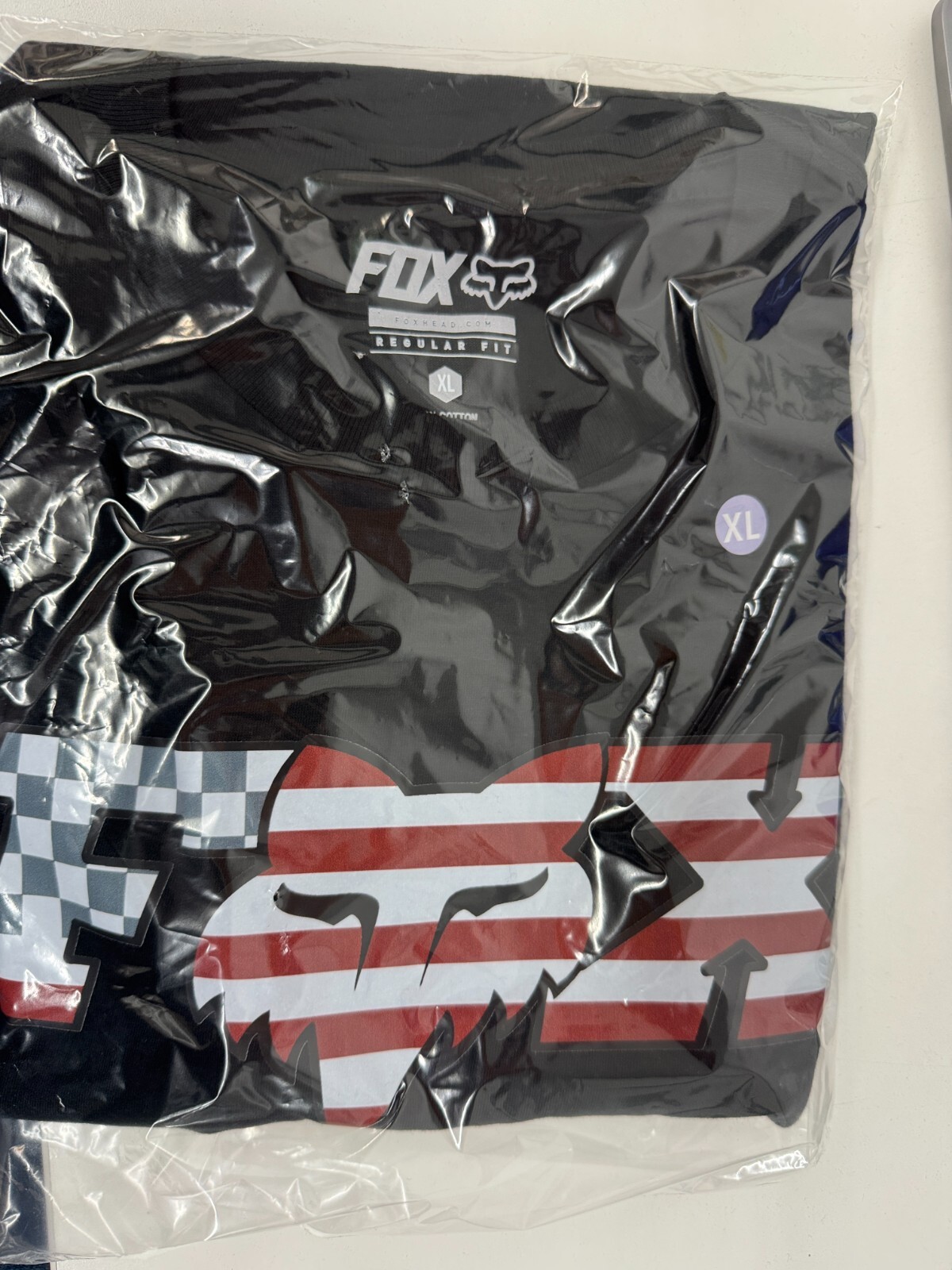 MENS GRAPHIC MOTORCROSS RACING FLAG LOGO T SHIRT gallery