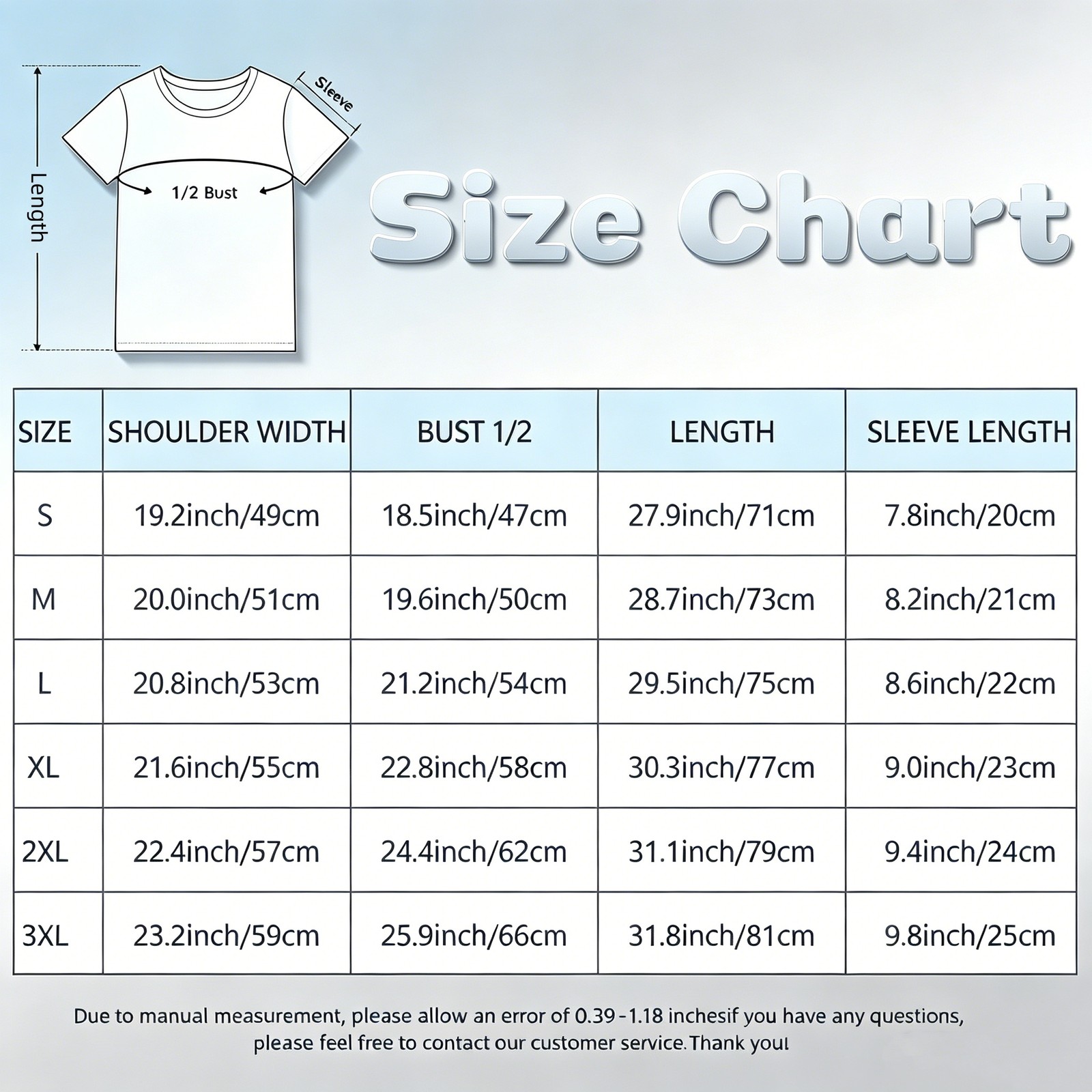 Custom T-Shirts: Print Your Photo/Logo Front & Back, Unisex Personalized Tee gallery