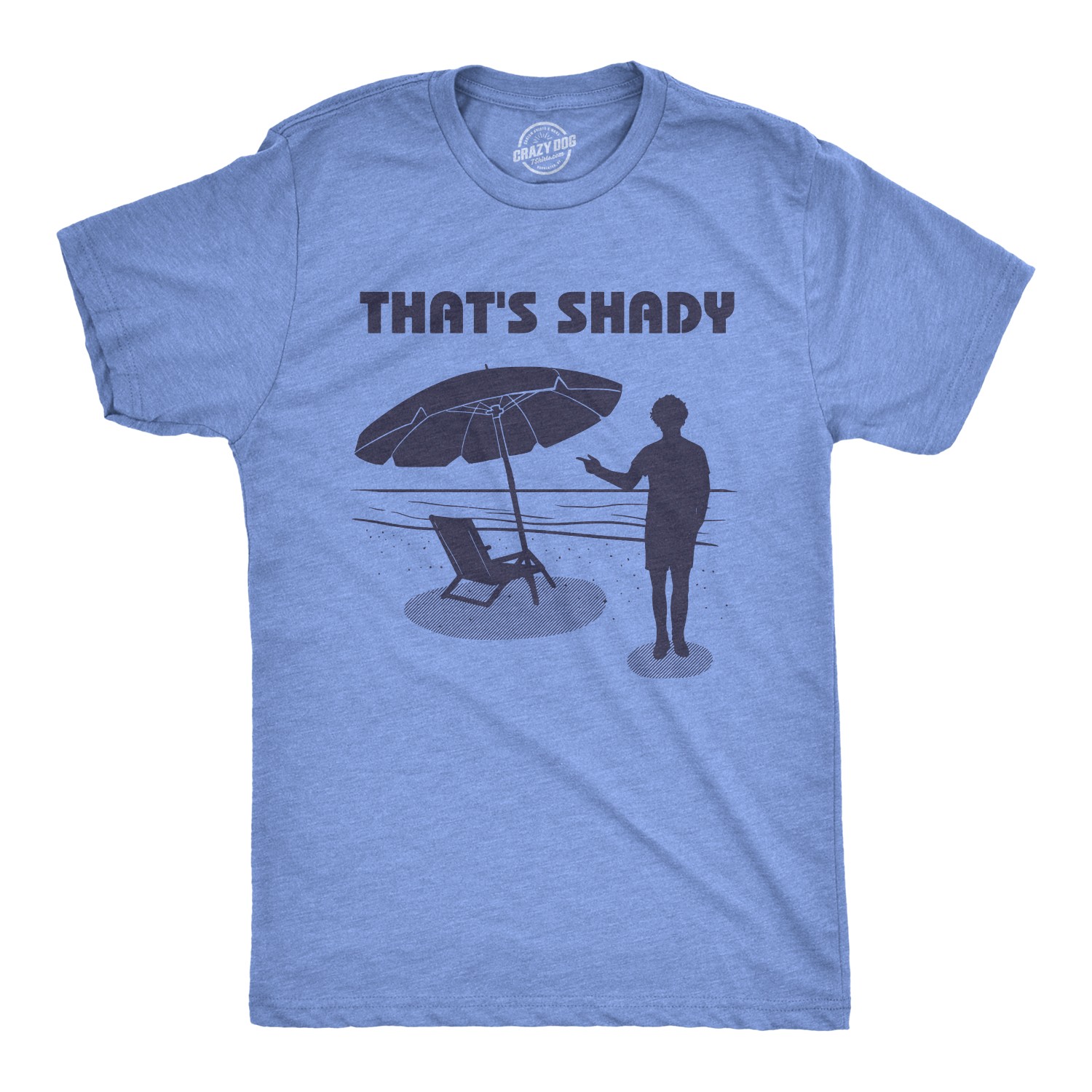 Mens Thats Shady T shirt Funny Beach Vacation Sarcastic Hilarious Graphic Tee