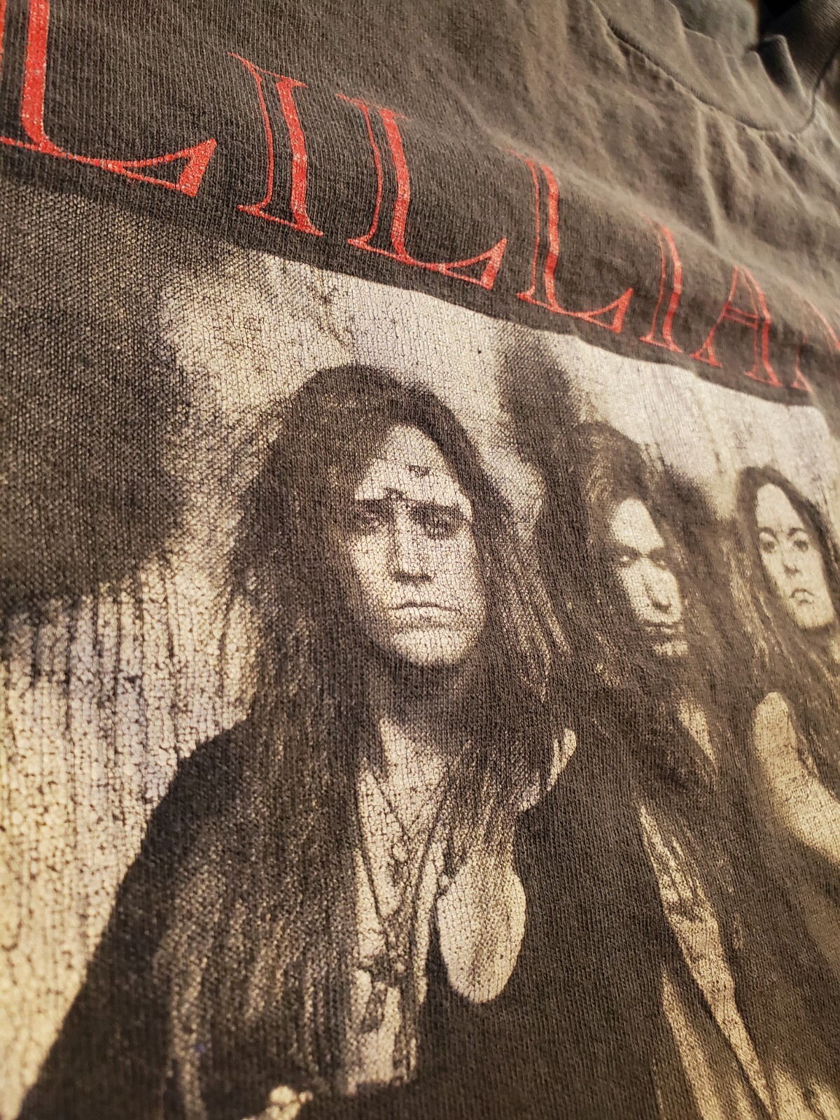 1992 Lillian Axe Poetic Justice Kiss My Axe Black XL Giant TeeJays Grail gallery
