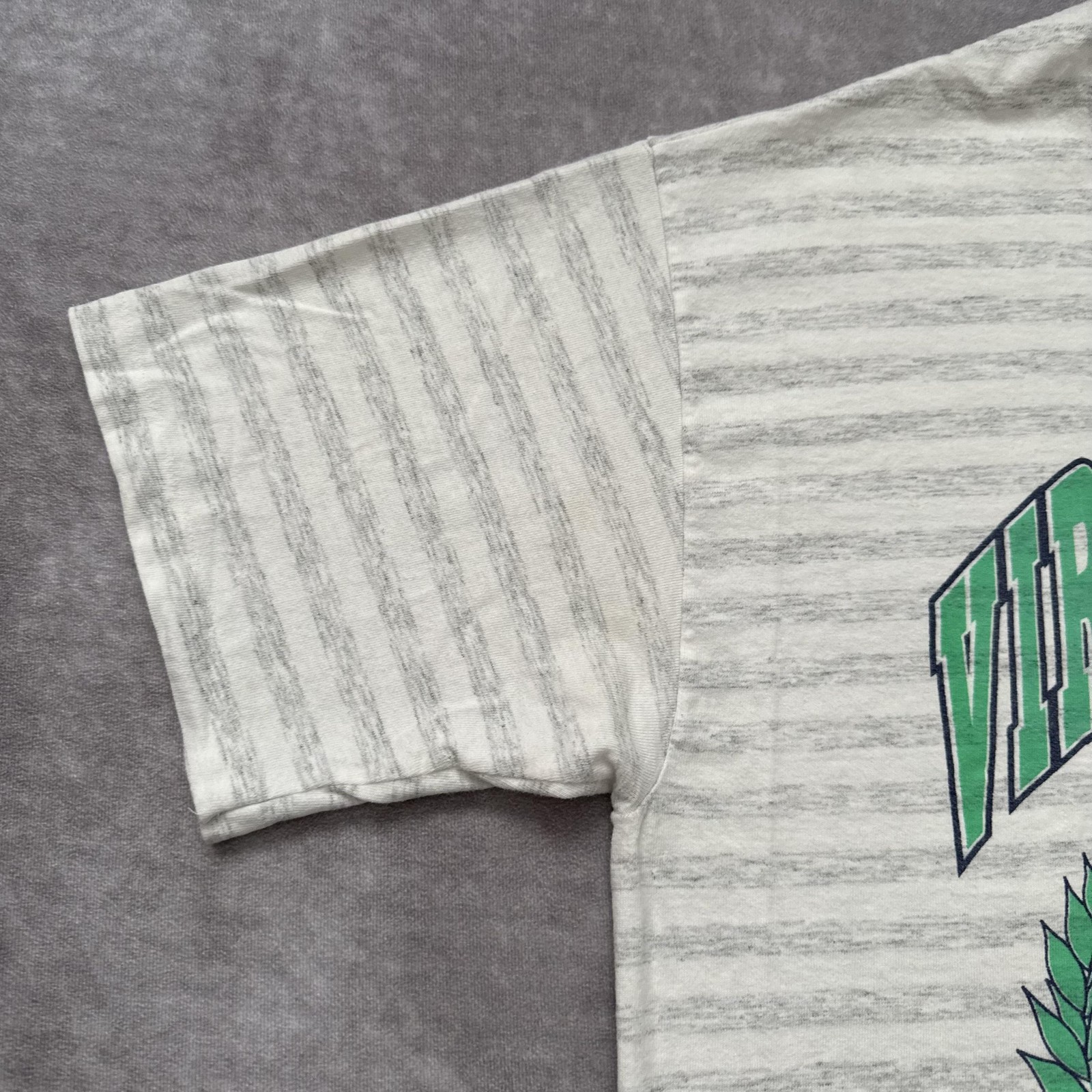 Vintage 90s Virginia Beach Shirt Mens XL Stripe Nautical Surf Beach gallery