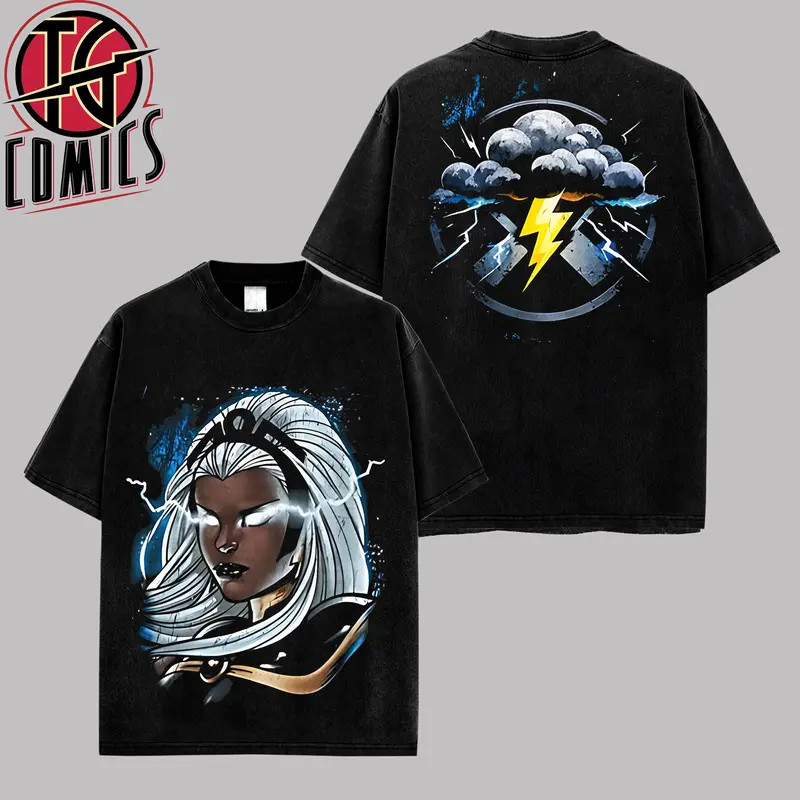Storm XMen Graphic Tee Premium T-Shirt (Made In US),Super Hero MCU Universe gallery