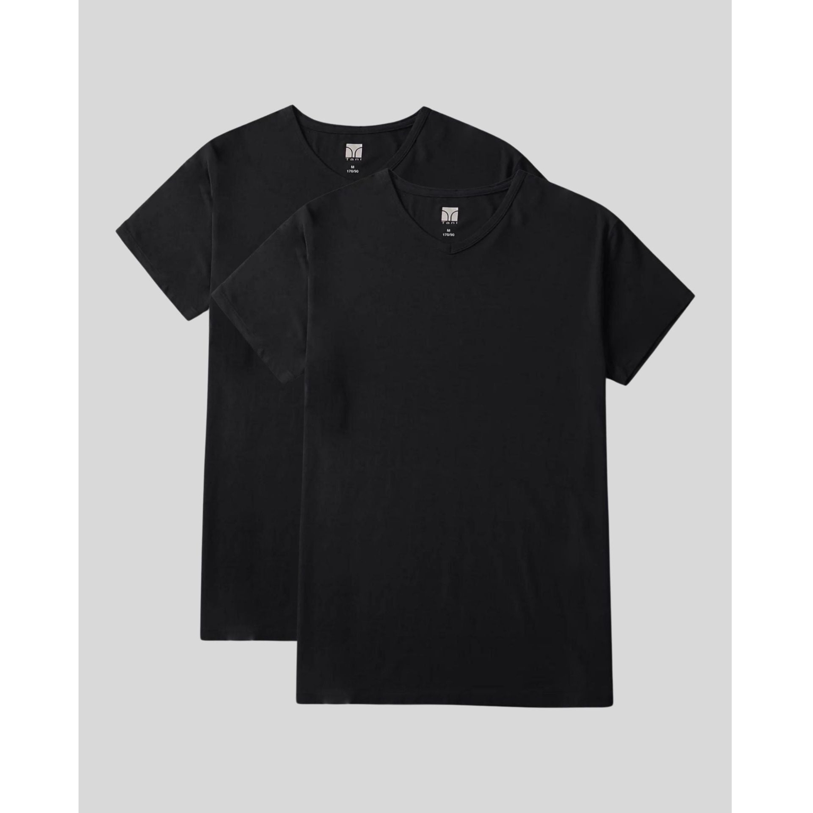SilkCut V-Neck Mens Undershirts - 2 Pack gallery
