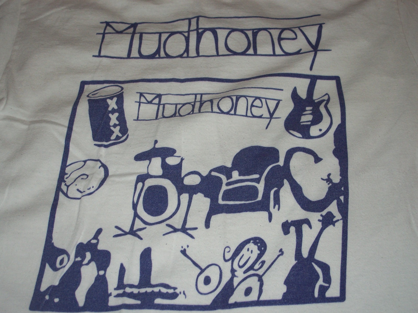 MUDHONEY Retro LONG SLEEVE SHIRT L Kurt Cobain Sonic Youth Nirvana TAD Sub Pop gallery