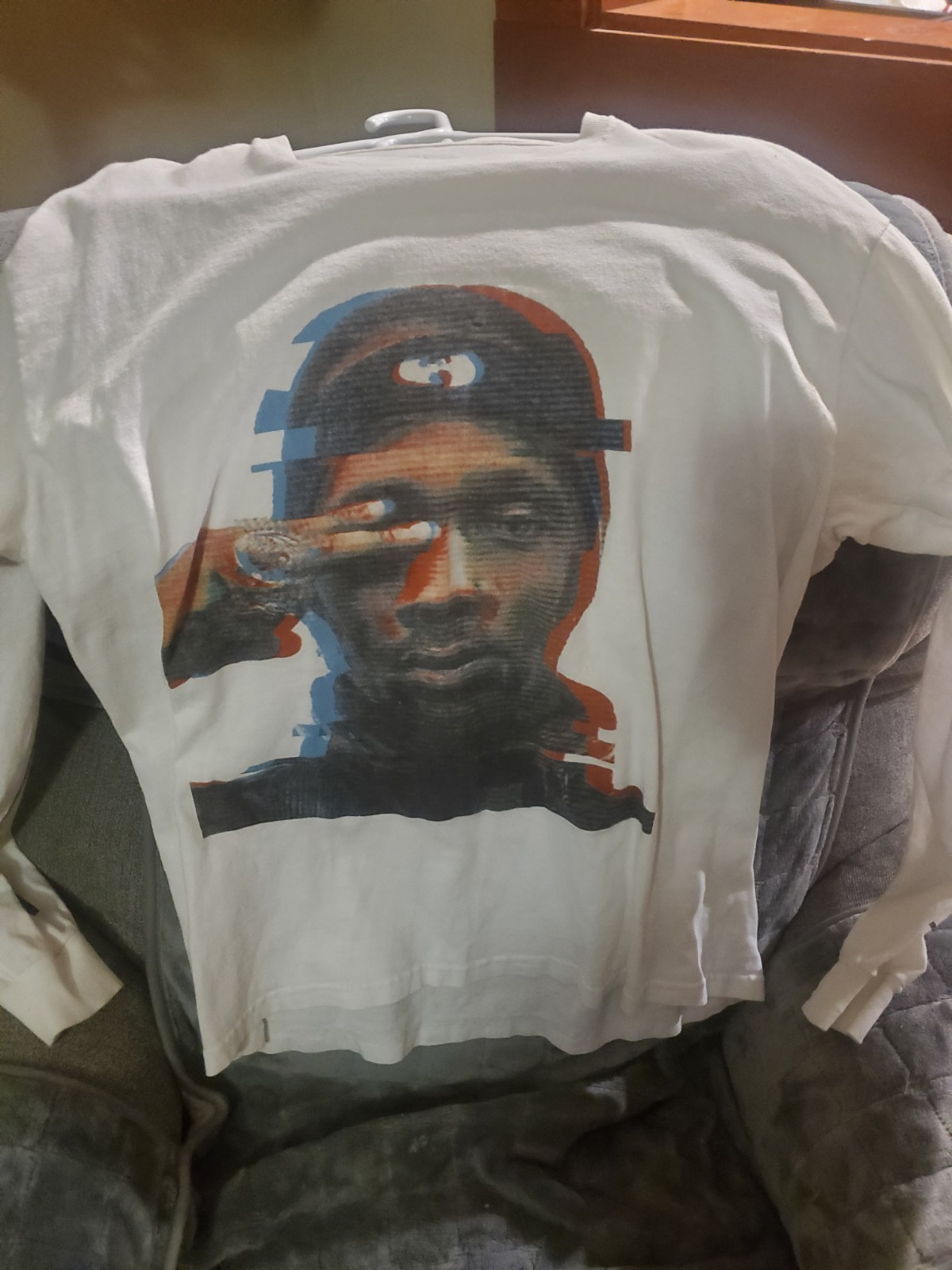 Rare Rza/ Bobby digital Wutang Brand Limited Long Sleeve T Size Large Wu Abbot gallery