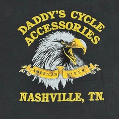 1988 Harley Davidson 3D Emblem The Strong Survive Bulldog Eagle XL Shirt REPRINT