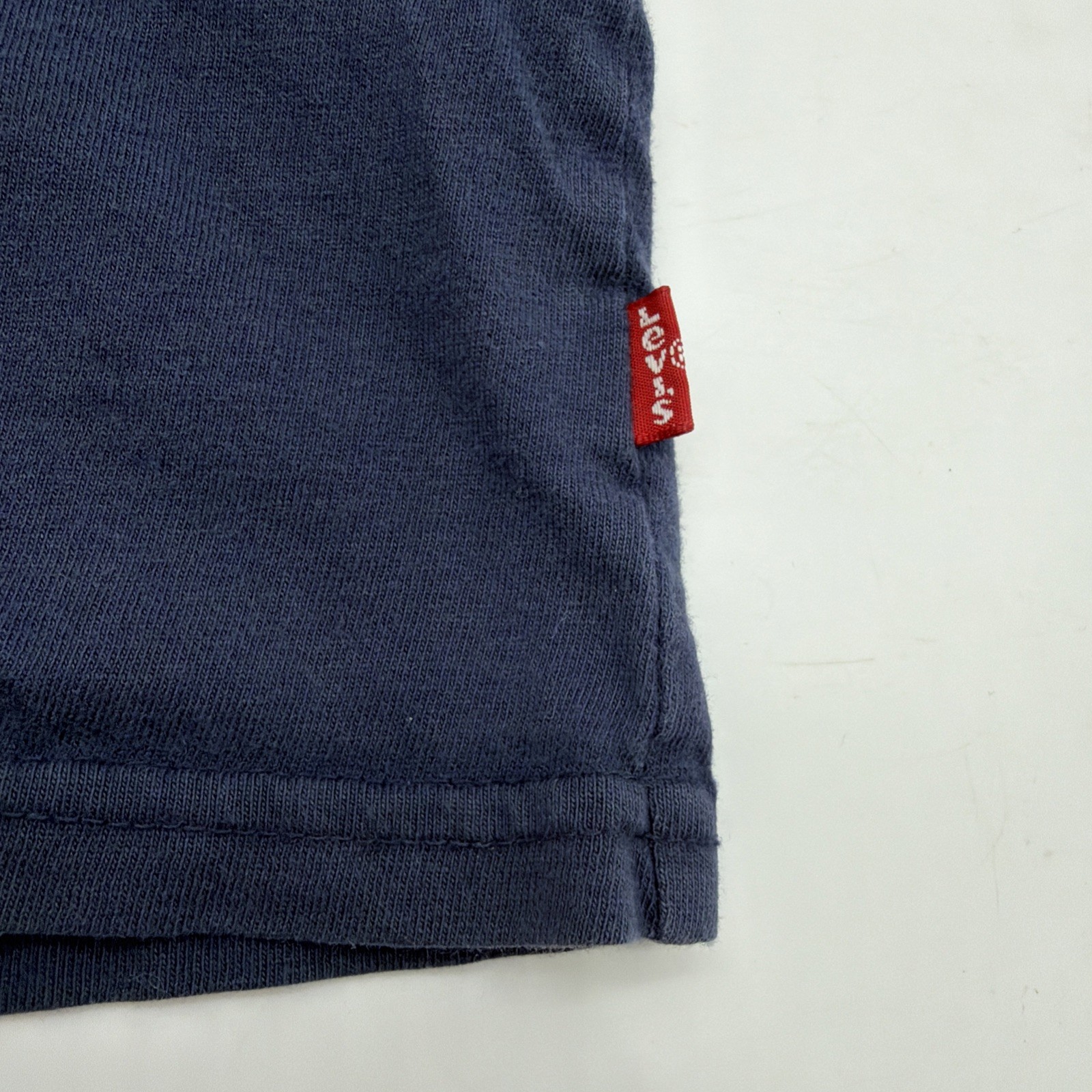 Levis T-shirt Men M Blue Graphic Print Logo 100% Cotton.#47217 gallery