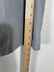 Rhone Shirt Mens Medium Gray Short Sleeve Nylon Blend *Spotting