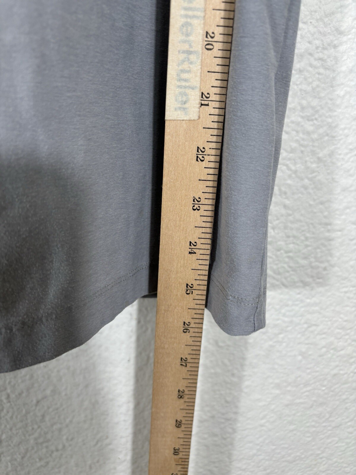 Rhone Shirt Mens Medium Gray Short Sleeve Nylon Blend *Spotting gallery