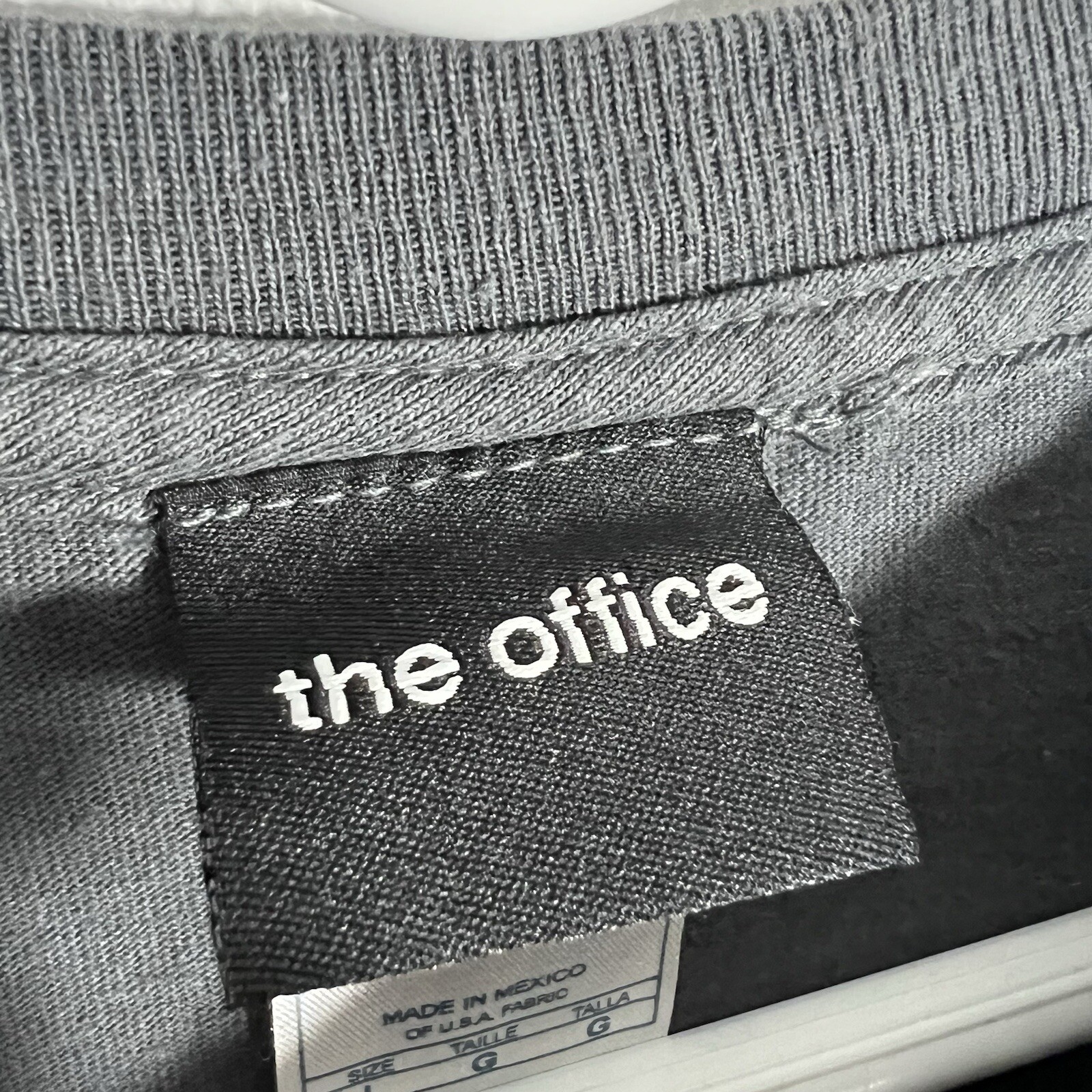 2000s The Office Michael Scott Big Face Promo Short Sleeve T-Shirt Mens Large gallery