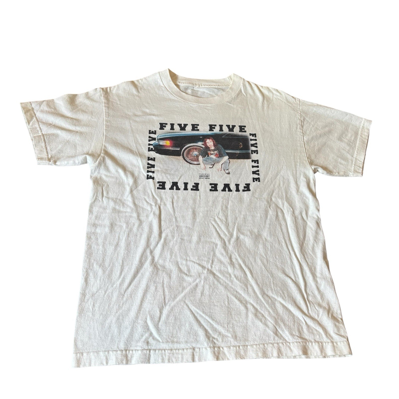 G59 Records x Pouya & Suicideboys Tour Date Tee White Adult Medium Merch gallery