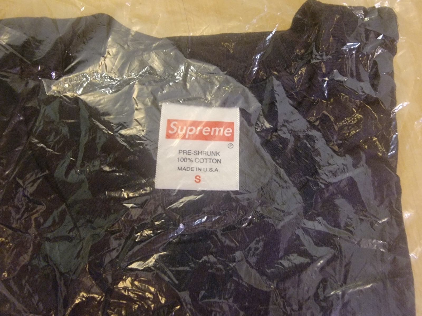NWT Supreme Mens Phonic Tee Shirt Navy Small New York Ear Skater SS21 2021 5248 gallery