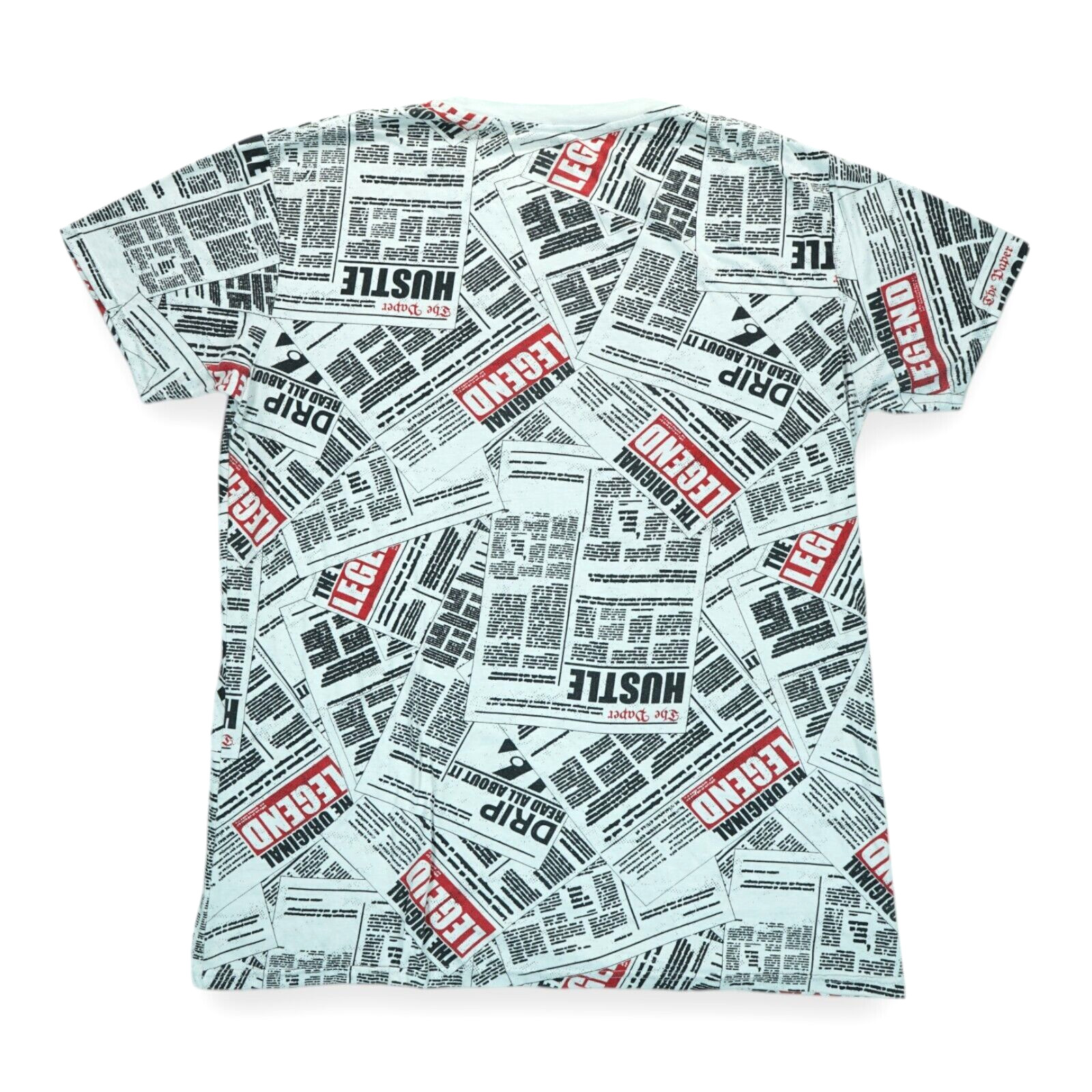 Launder The Original Legend Bear “Hustle” All Over Graphic T Shirt Men’s XL gallery
