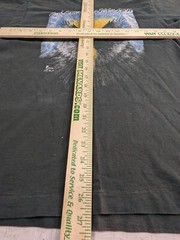 Shaman’s Vision Vintage Single Stitch Size M Faded Black T-shirt. (BOX25)