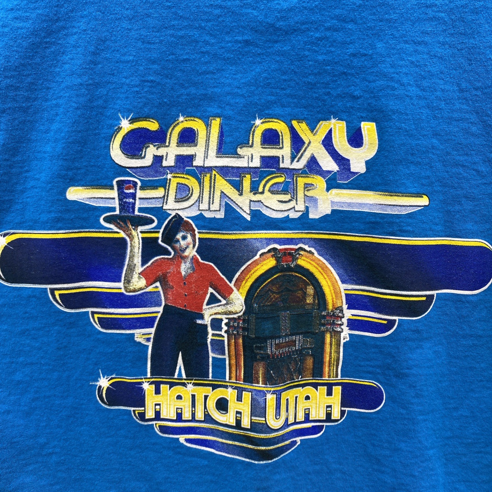 Galaxy Diner Hatch Utah Tshirt Adult 2XL Good Food Good People Good Golly Miss M gallery