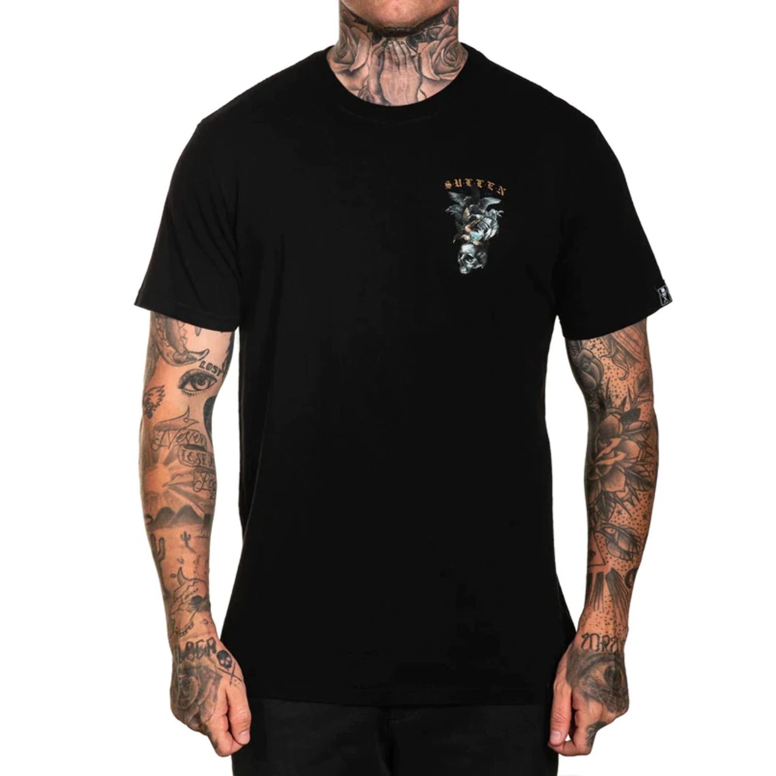 Sullen Men’s T-shirt FLOCK Tattoos Urban Design Premium Quality FREESHIPS
