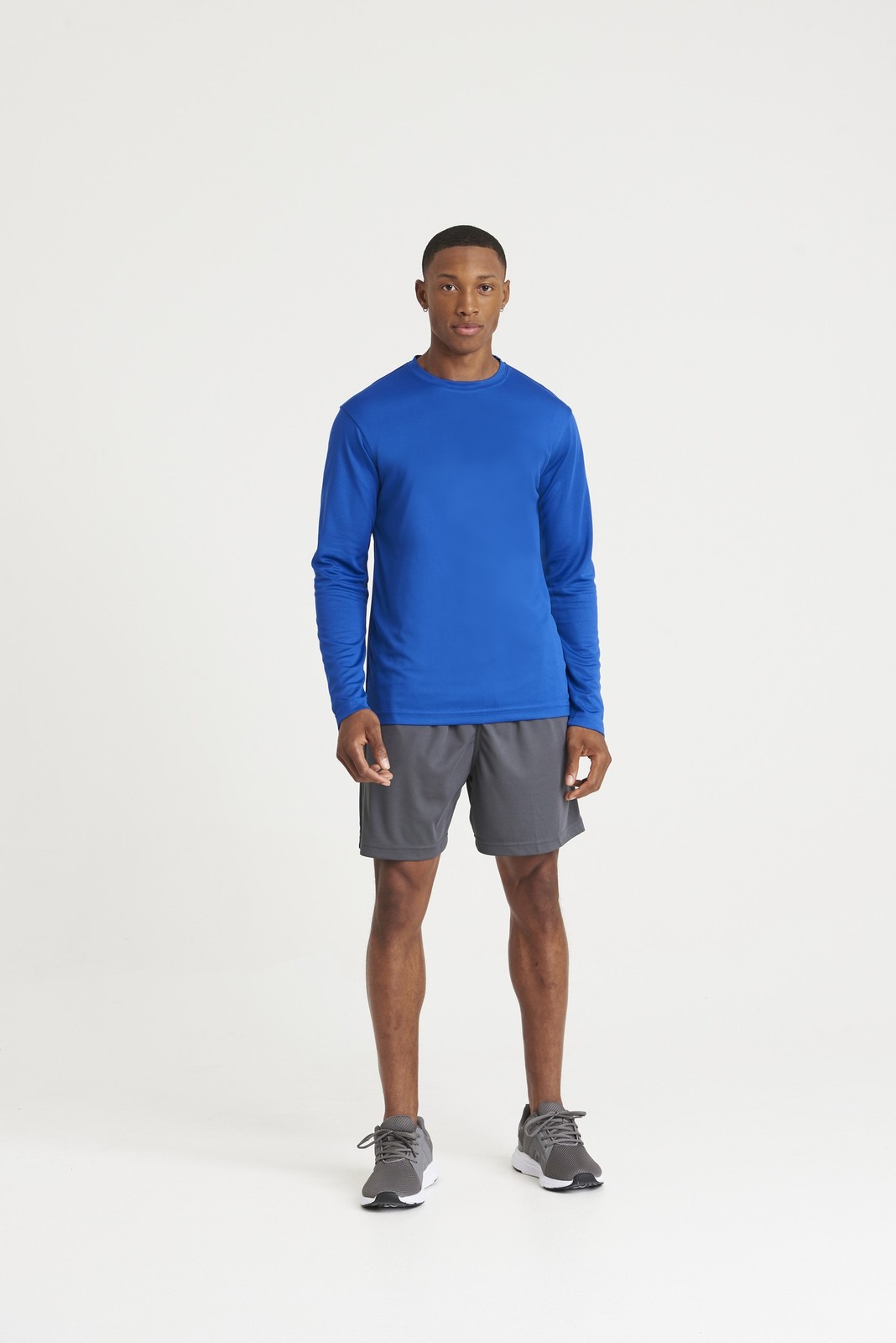 AWDis Just Cool Long Sleeve T-Shirt -Men Polyester Gym/Summer/Sports/Running Tee gallery