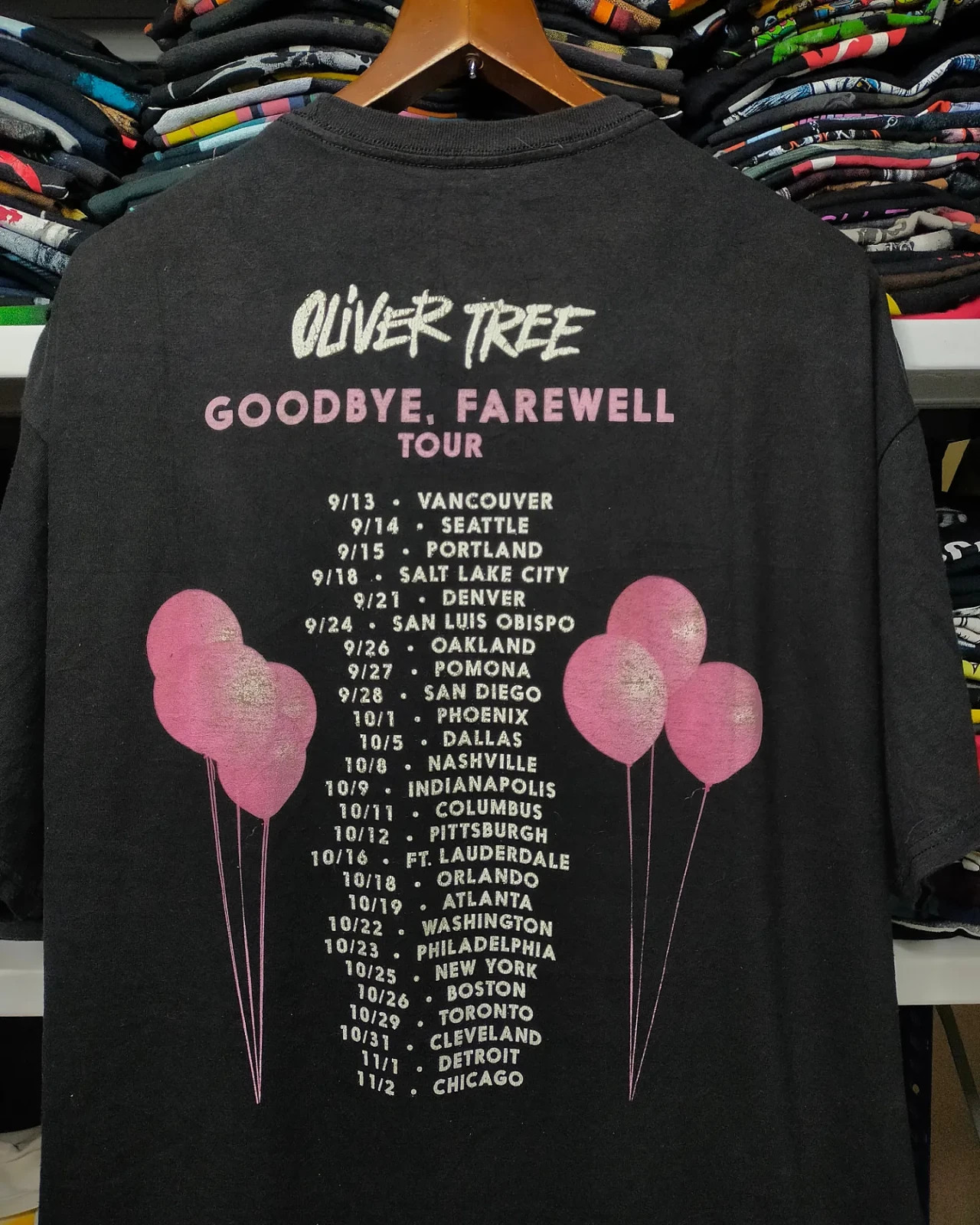 RIP Oliver Tree Goodbye Farewell T-shirt gallery