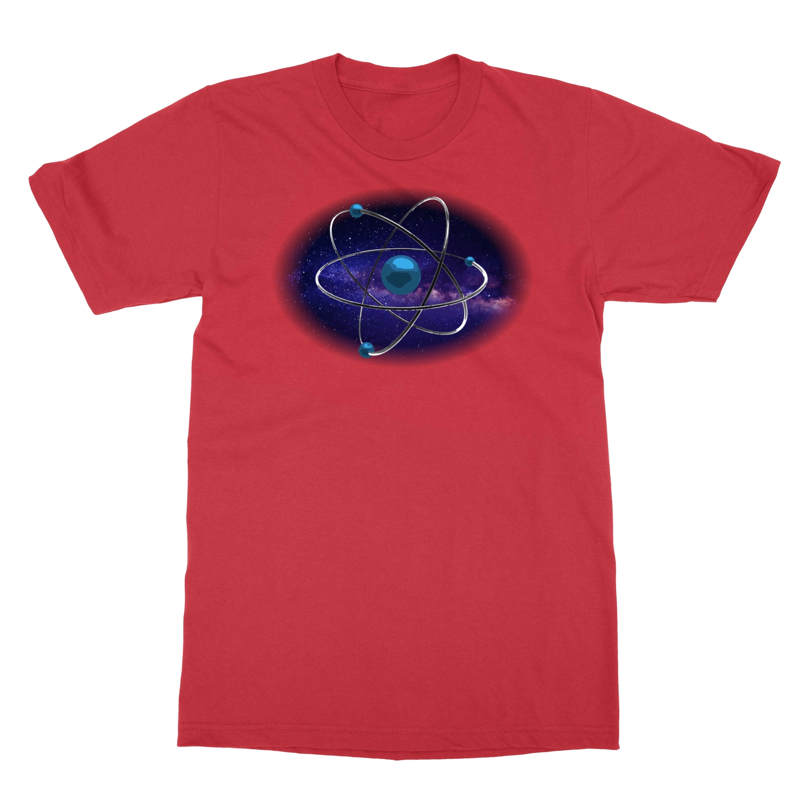 Atom Symbol Chemistry Physics Science Atomic Geek Nerd Men's T-Shirt gallery