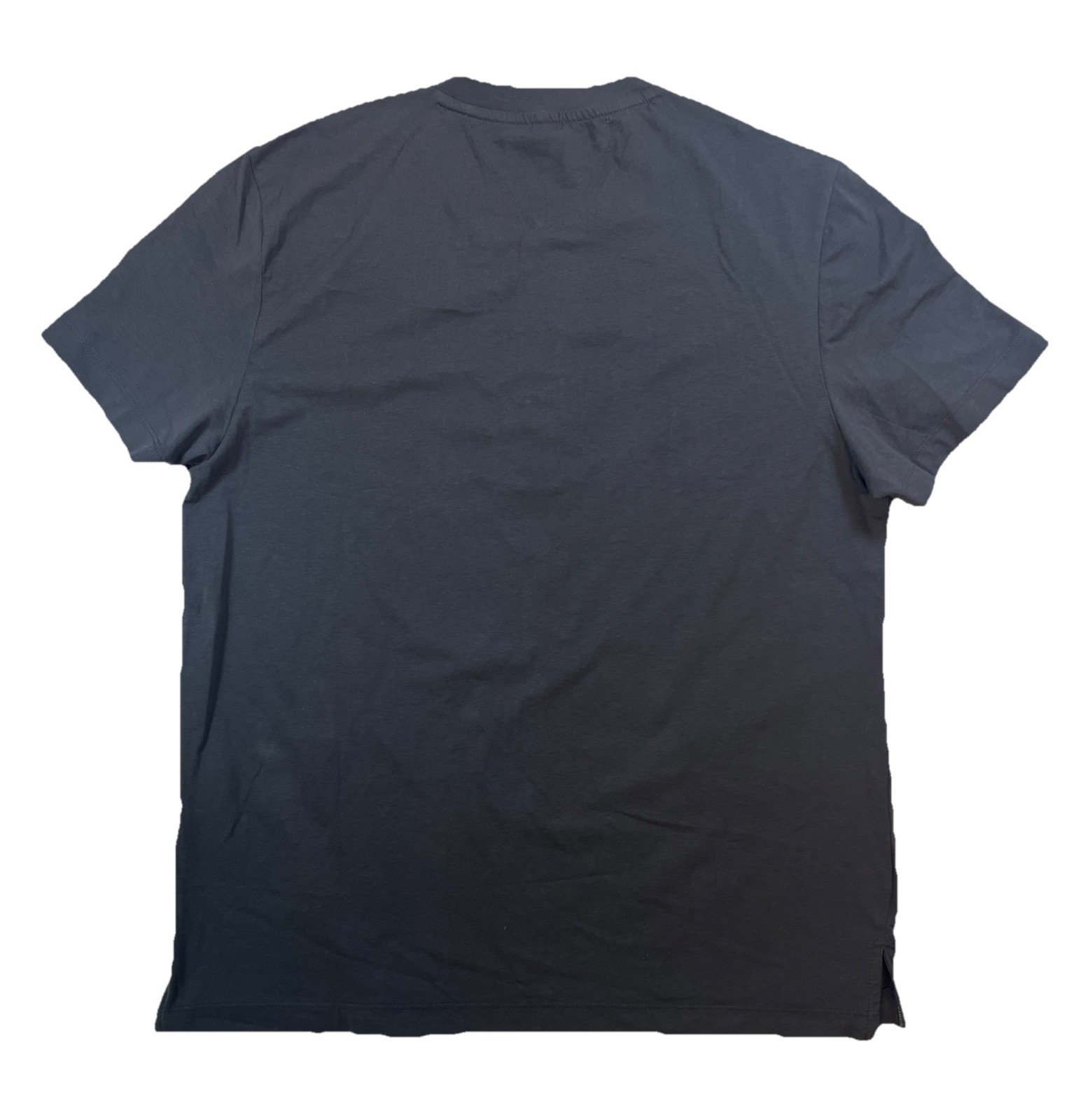 Mens L Vince Camuto Charcoal Short Sleeve Henley NWT gallery