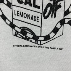Y2K Lyrical Lemonade X OTF White Graphic T Shirt Size XL Rare Rap Tee Hip Hop