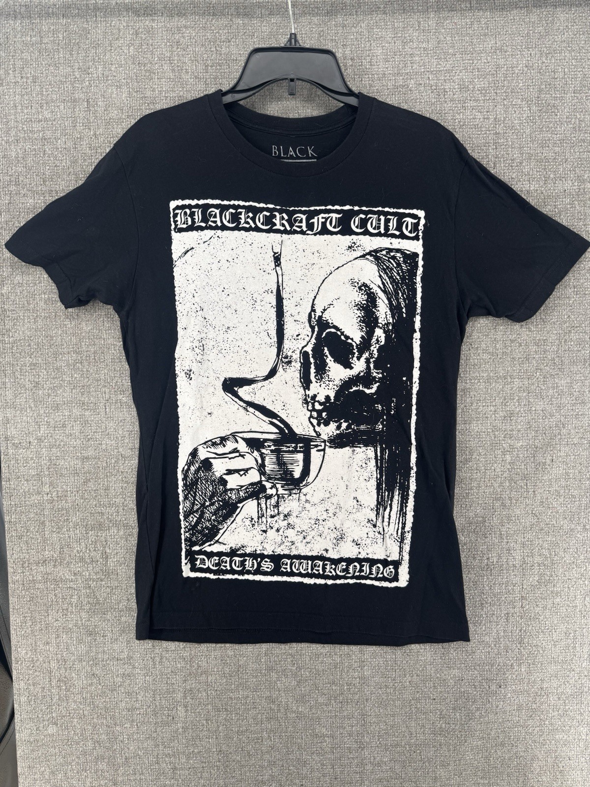 Blackcraft Cult T-shirt "Death's Awakening" Goth Emo Black SZ Unknown gallery