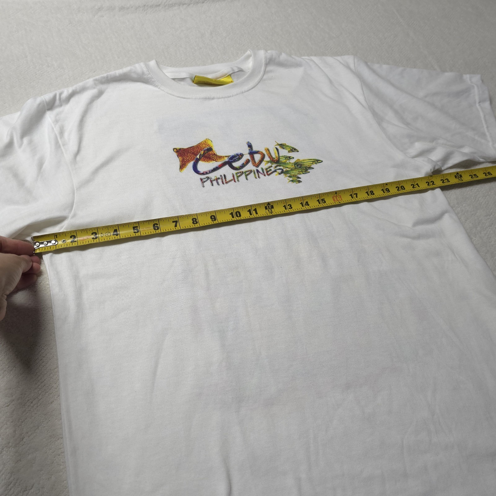 Vintage Cebu Philippines T Shirt L Islands Souvenirs White Graphic Travel Y2K gallery