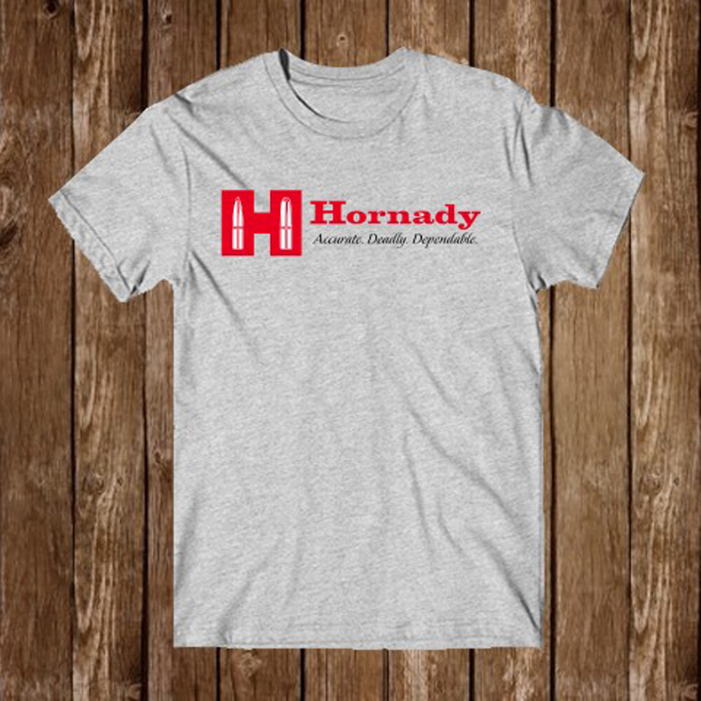 Hornady Guns Firearms Men’s Grey Size S-5XL