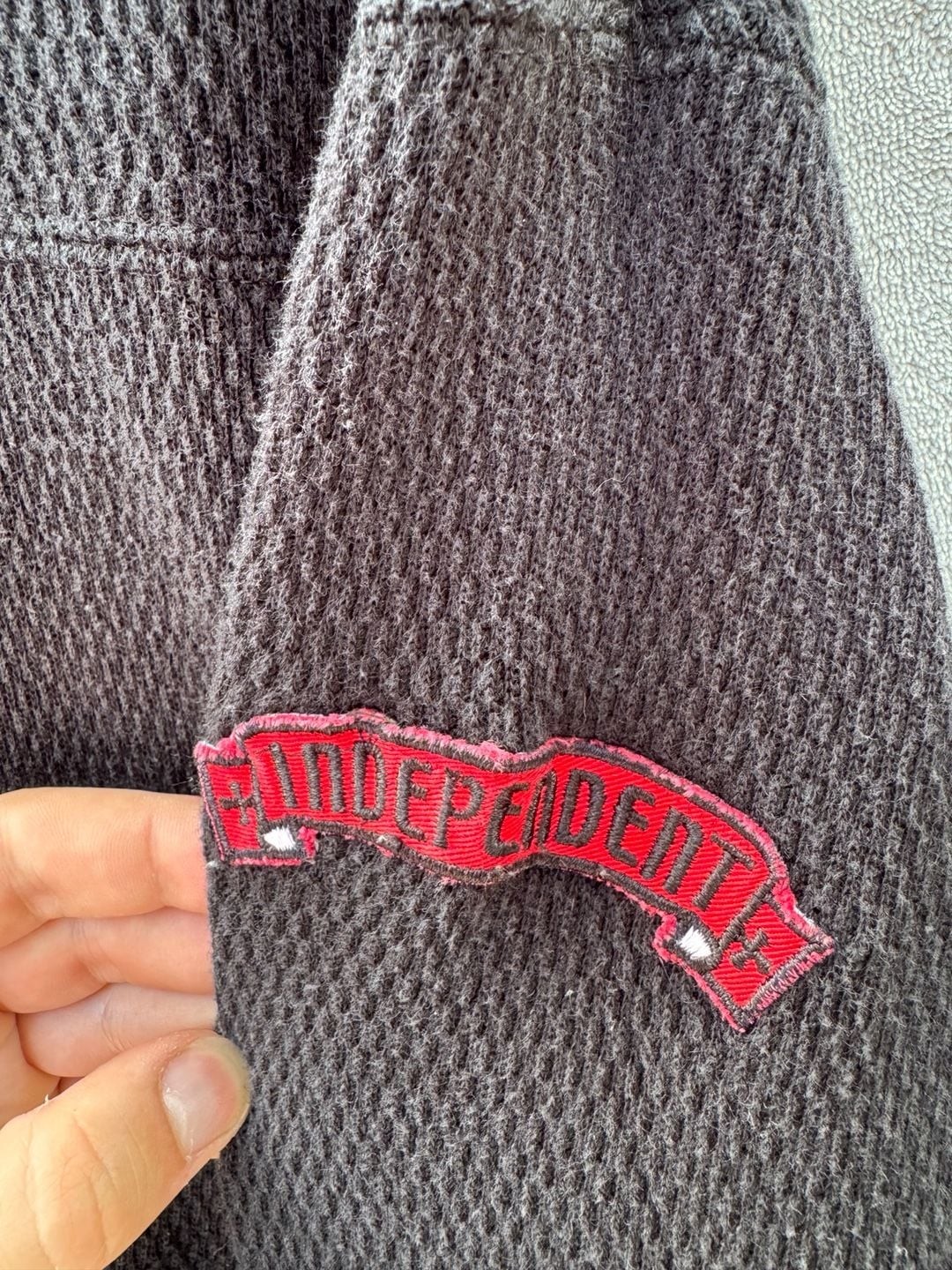 Vintage Independent Truck Co. Thermal Waffle Knit Long Sleeve Shirt gallery