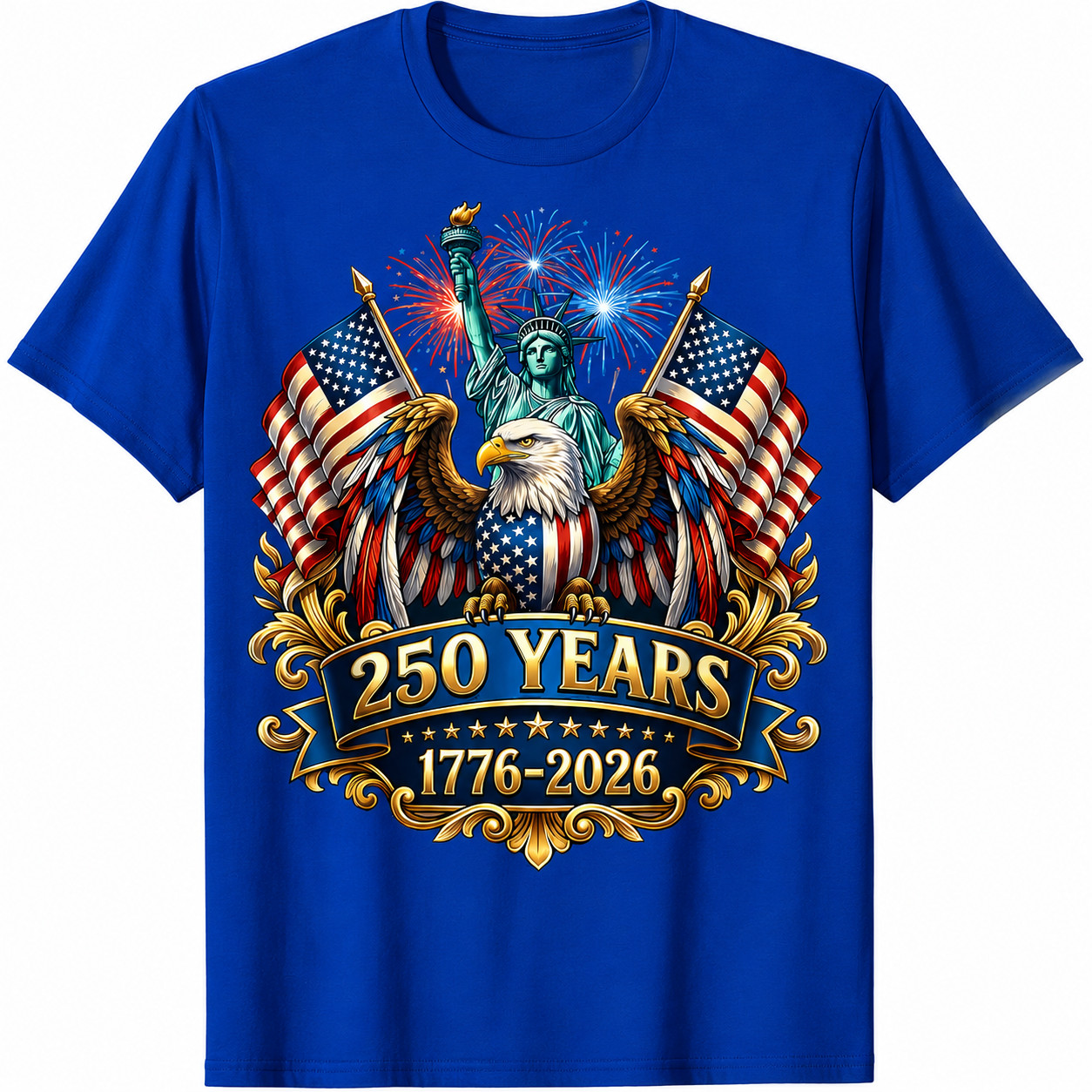 250th Anniversary USA 250 Year America Patriotic 4th of July T-Shirt gallery