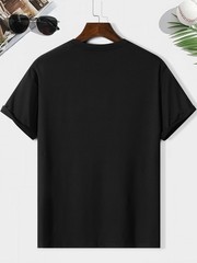 Men’S “Blessed” Cross Print T-Shirt – Casual Crew Neck, Short Sleeve, Lightweigh