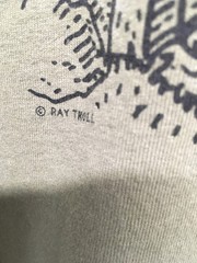 Ray Troll ” DAM “ Men’s 2XL Green