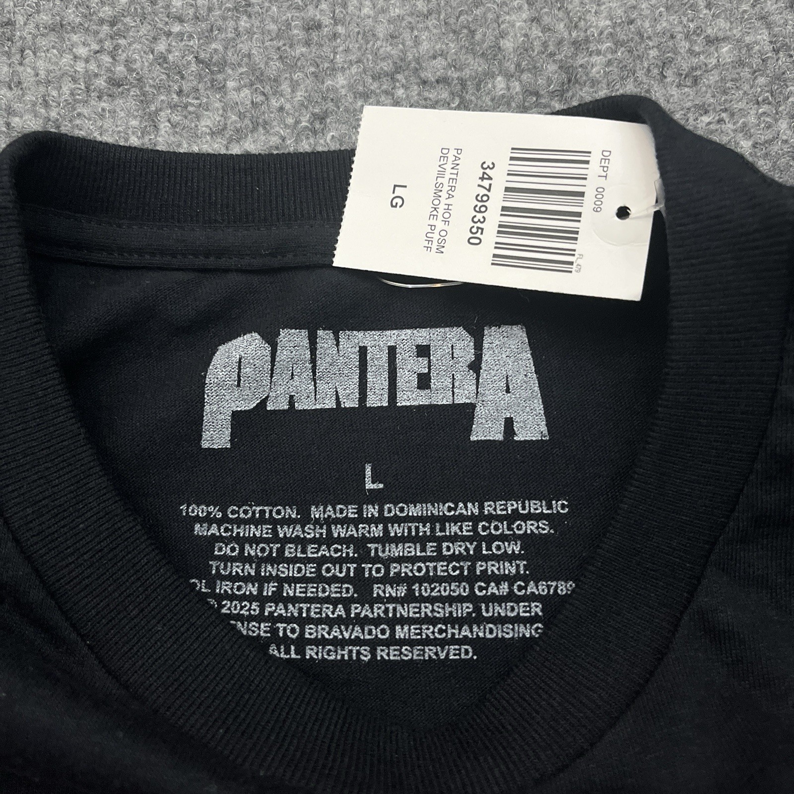 Pantera Band Shirt L Large Black Devil Band T-Shirt Metal Official Merch New gallery