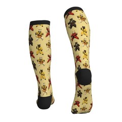 Cat Compression Socks for Women Men 15-20mmHg Knee High Stock for Running Wor…