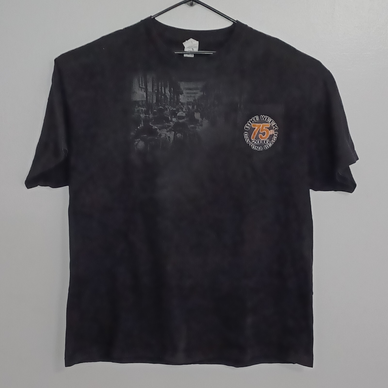Bike Week T Shirt Mens Size XXL 2016 Daytona Beach Biker 75th Anniversary gallery