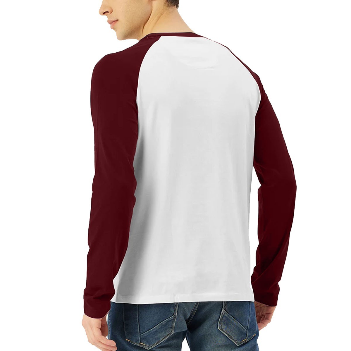 Mens Casual Long Sleeve T-shirt Henley Grandad V Neck Button Solid Tee Shirt Top gallery