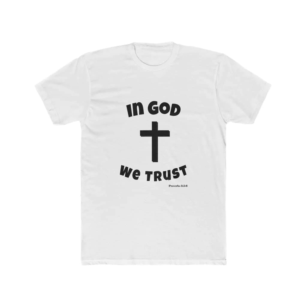 Next Level 3600 Soft Cotton Tee "In God We Trust" sp gallery