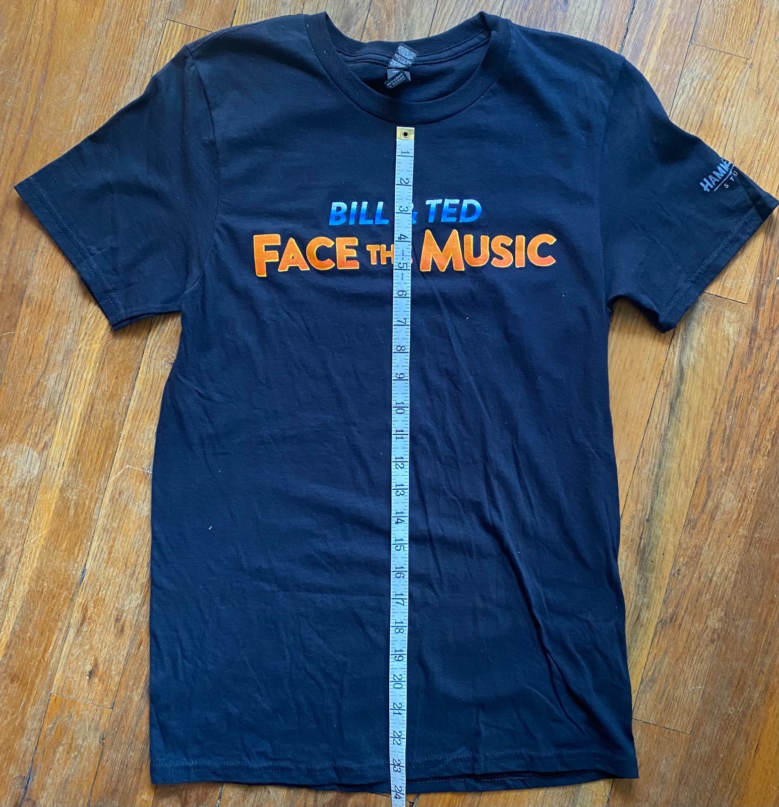2019 Bill & Ted Face the Music RARE Film Crew Only Double Sided T Shirt Small gallery