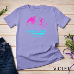 Retro Eighties 80s _ 90s Beach Style design with palm trees Unisex T-shirt