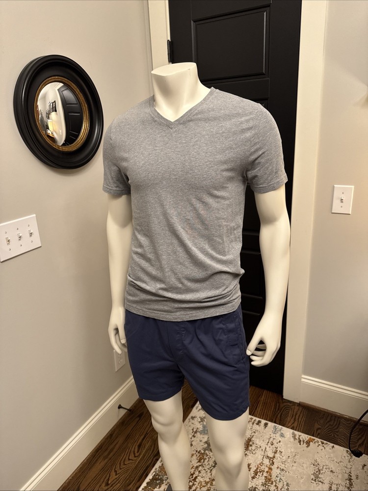 Express Men’s Slim Supersoft V-Neck Tee – Medium