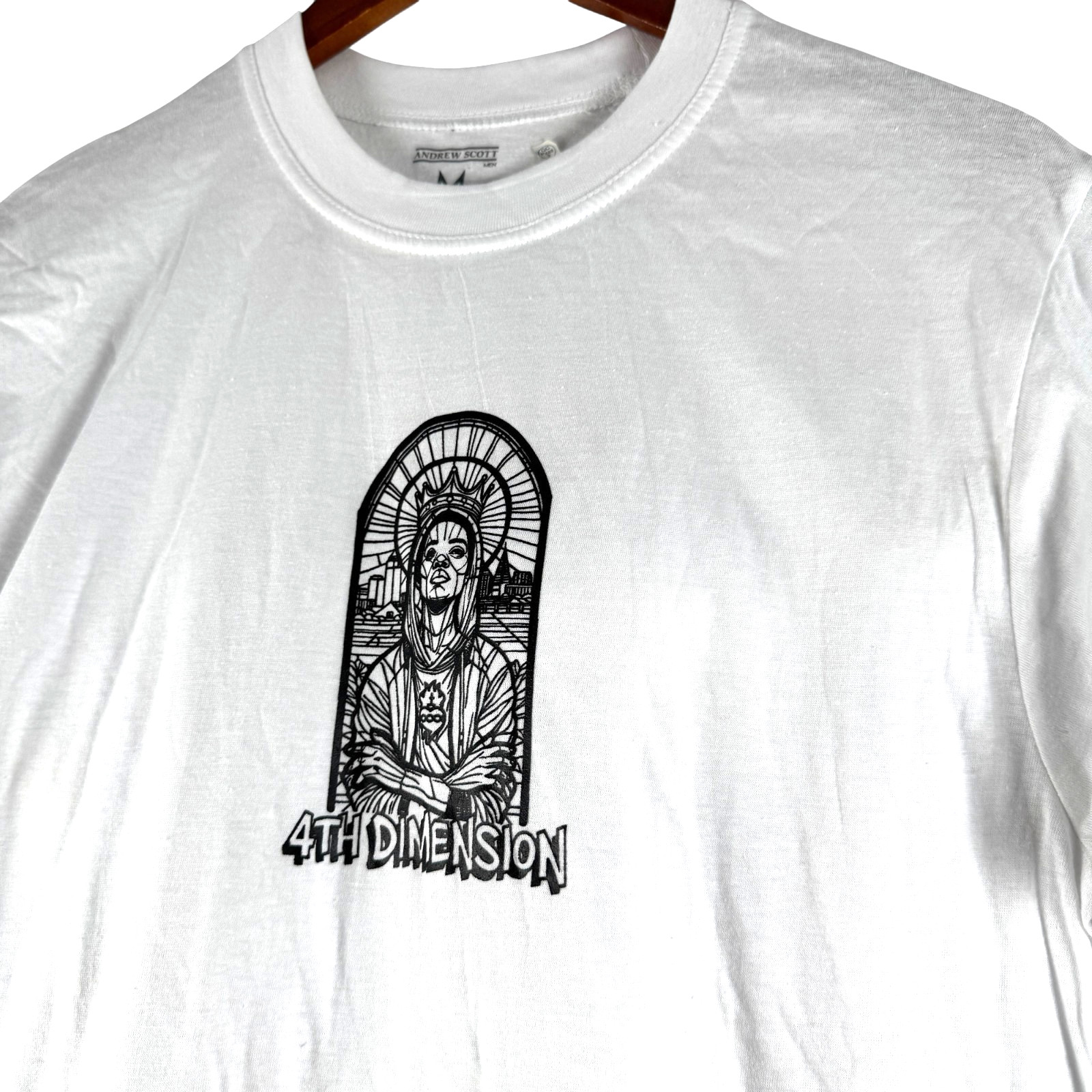 New Andrew Scott Mens 4th Dimension Tshirt Shirt Sz M Medium gallery