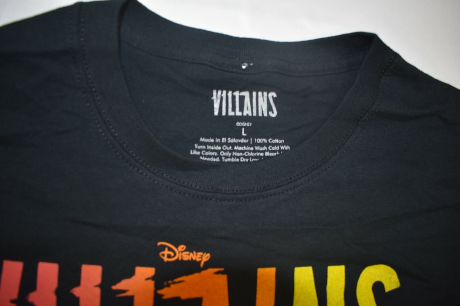 Disney Villains Mens Evil Queen, Jafar, Scar Black Shirt New S, M, L, XL, 2XL gallery