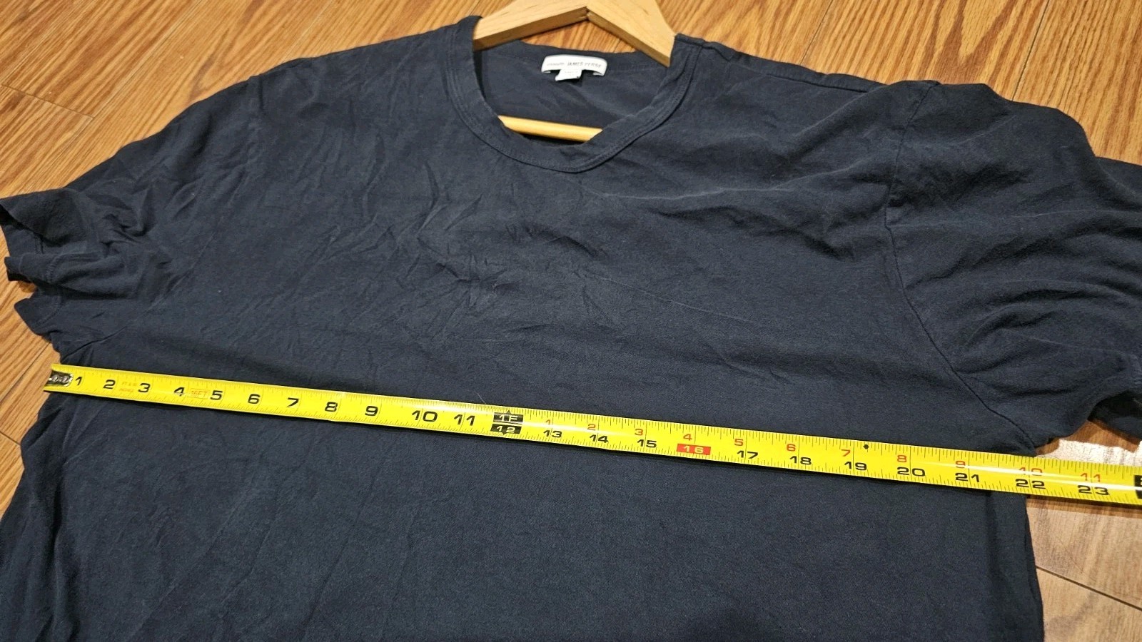 James Perse T-Shirt Crew Neck SZ. 4 (=XL) ~ 100% Combed Cotton ~ Minimalist gallery