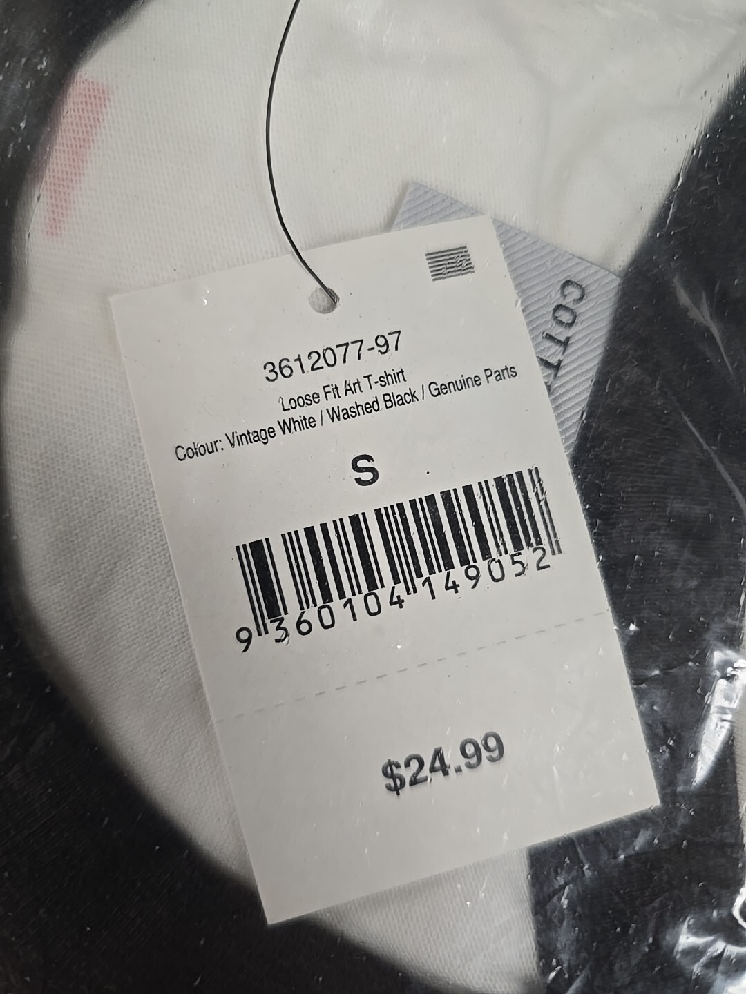 Cotton On Detroit Motors Genuine Parts & Service Tee White Sz. SMALL NEW gallery