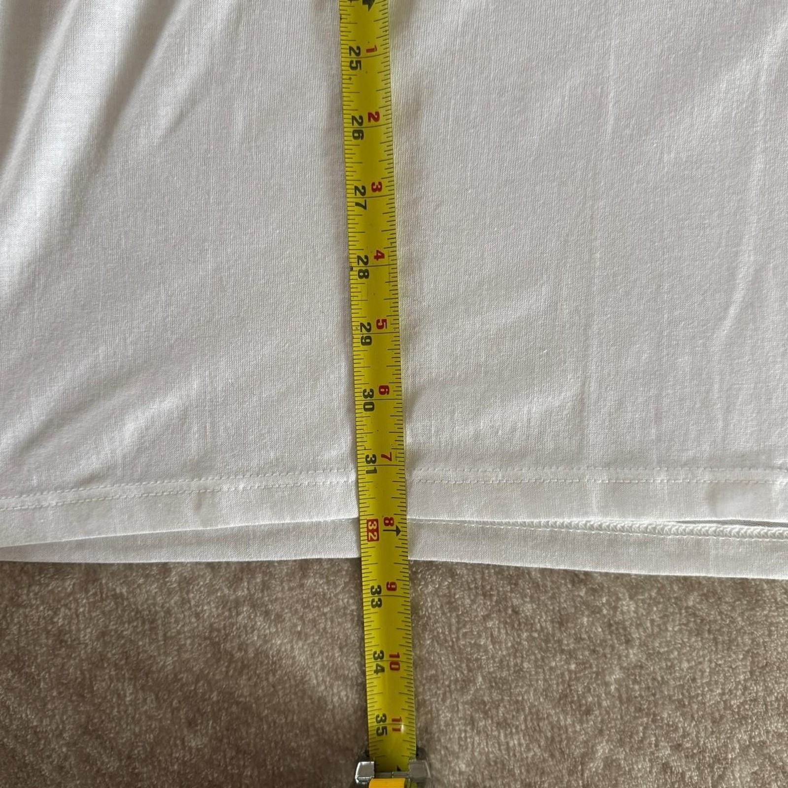 Unbranded Men's White and Grey T-shirt gallery