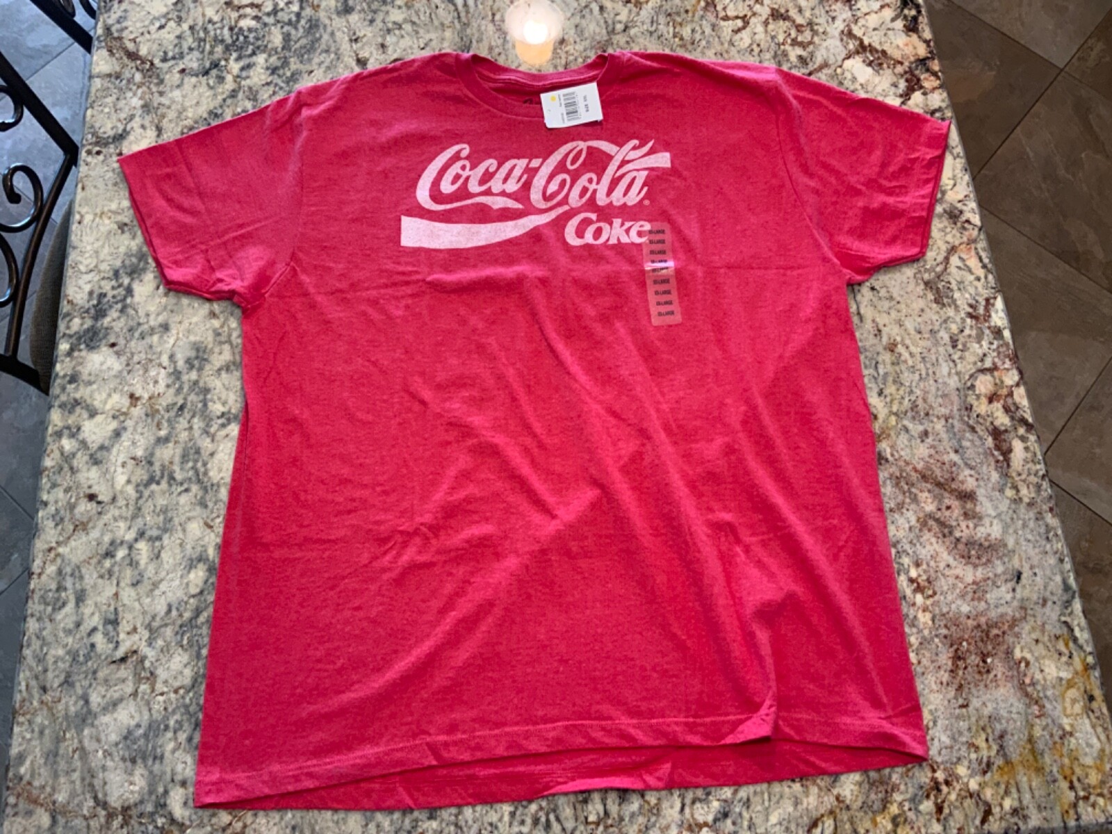 Coca Cola Coke Heather Red T shirt Men's 2XL New With Tags (N0424100) gallery