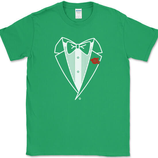 TUXEDO T-Shirt Funny Costume Formal Humor Joke Gift Marriage Novelty Tee gallery